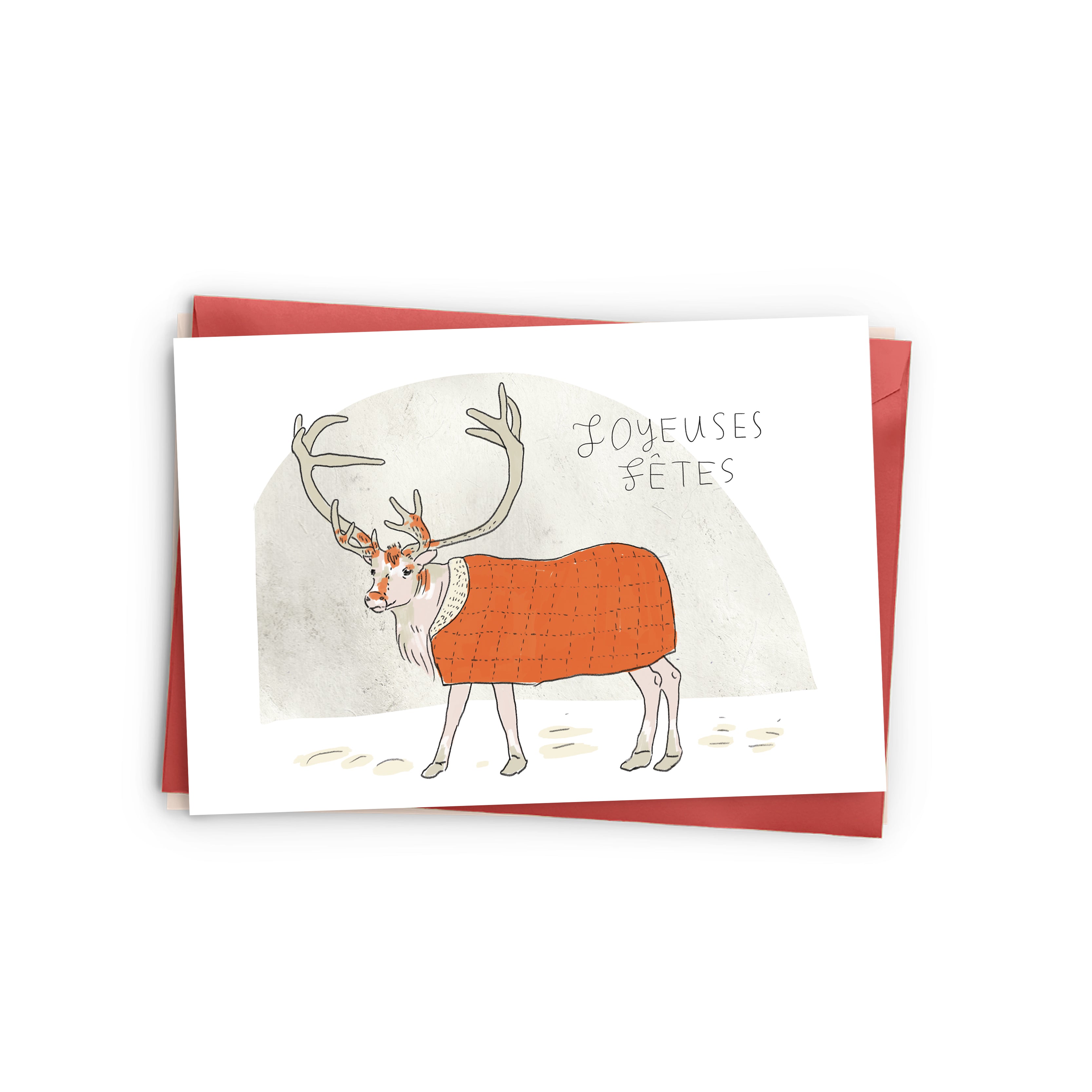 Christmas Reindeer (Christmas Card) – Baltic Club