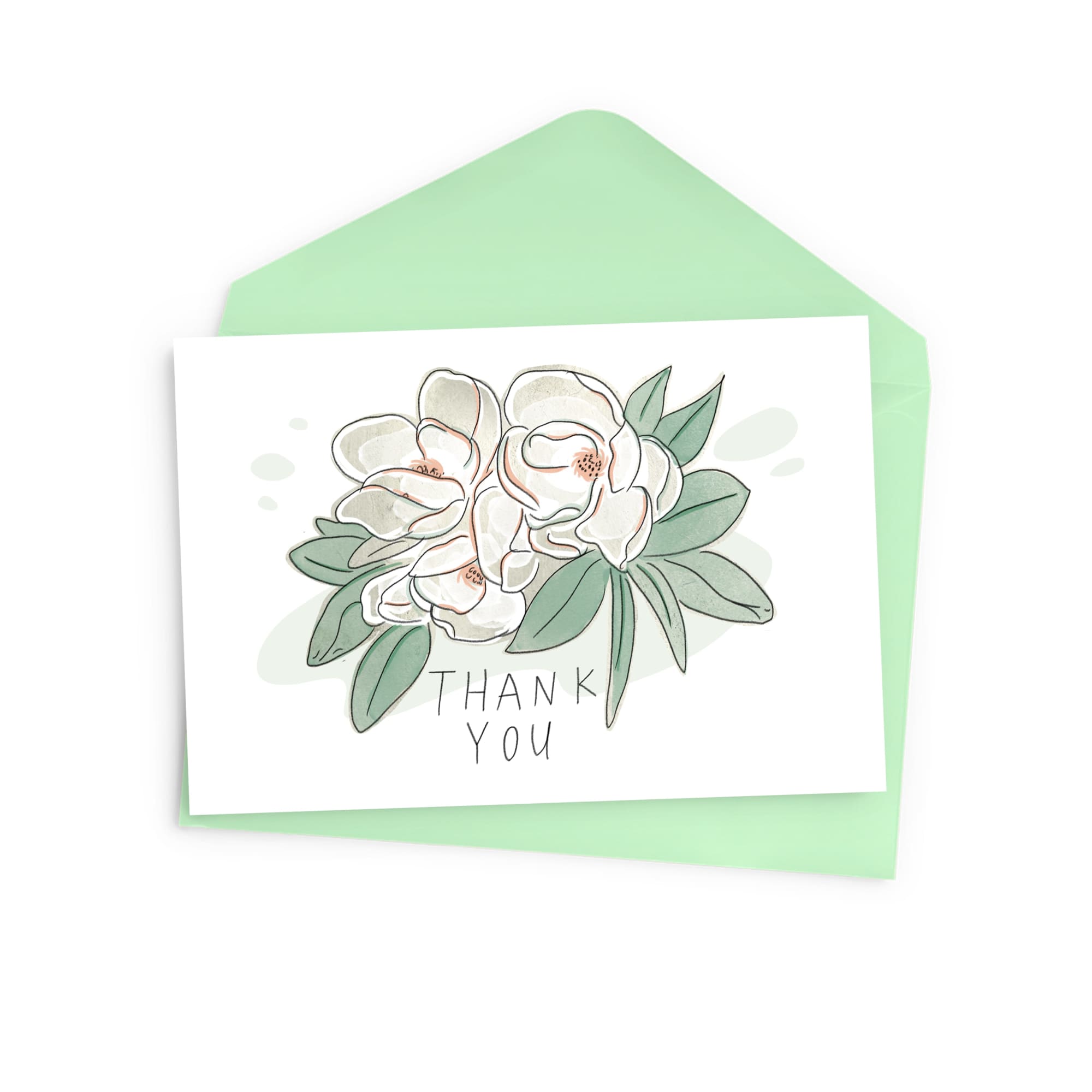 Thank You Flowers Card | English | The Baltic Club